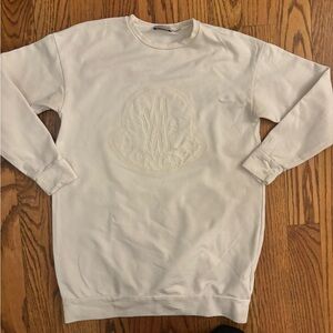 Moncler Off-White Crewneck Sweater